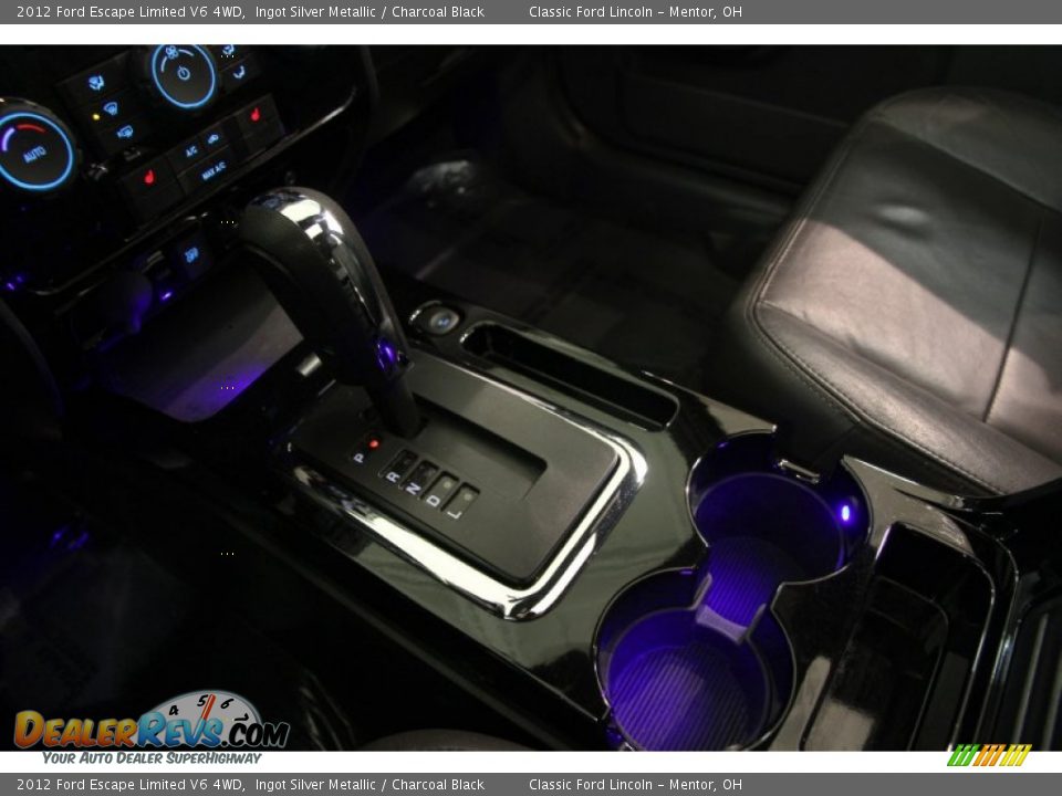 2012 Ford Escape Limited V6 4WD Ingot Silver Metallic / Charcoal Black Photo #9