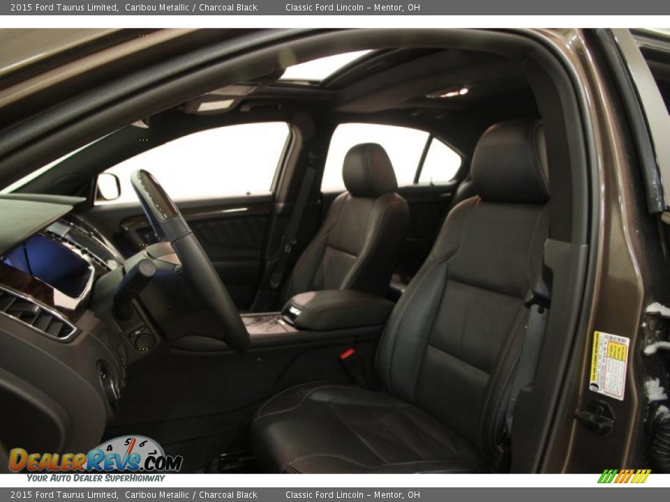2015 Ford Taurus Limited Caribou Metallic / Charcoal Black Photo #5