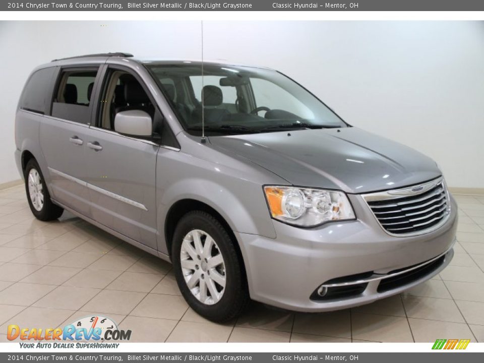 2014 Chrysler Town & Country Touring Billet Silver Metallic / Black/Light Graystone Photo #1