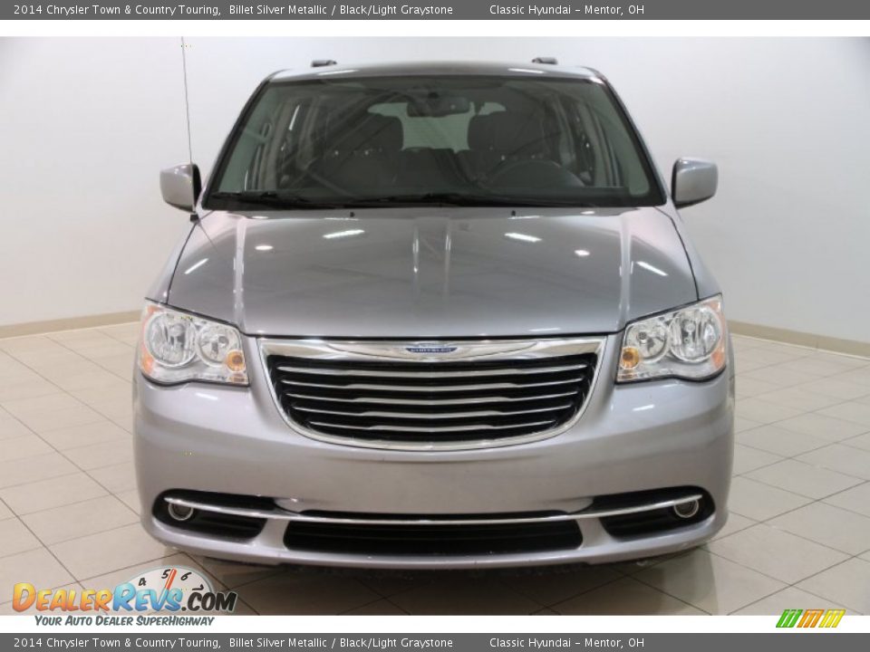 2014 Chrysler Town & Country Touring Billet Silver Metallic / Black/Light Graystone Photo #2