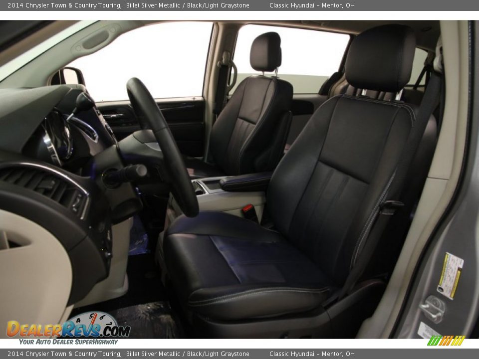 2014 Chrysler Town & Country Touring Billet Silver Metallic / Black/Light Graystone Photo #5