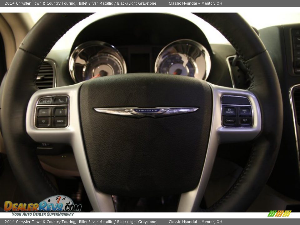 2014 Chrysler Town & Country Touring Billet Silver Metallic / Black/Light Graystone Photo #6