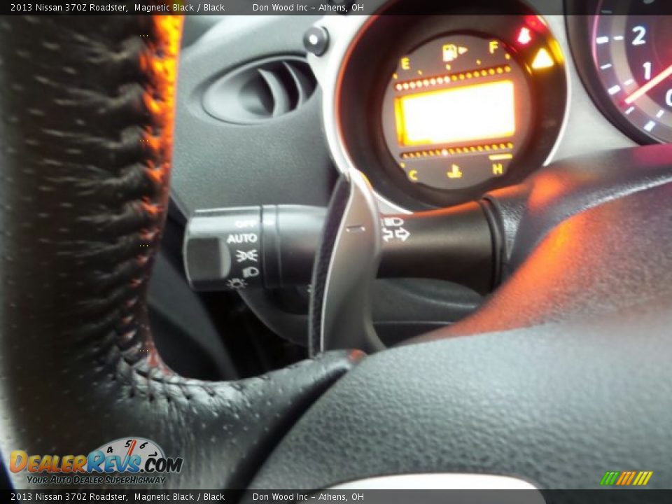 2013 Nissan 370Z Roadster Magnetic Black / Black Photo #15