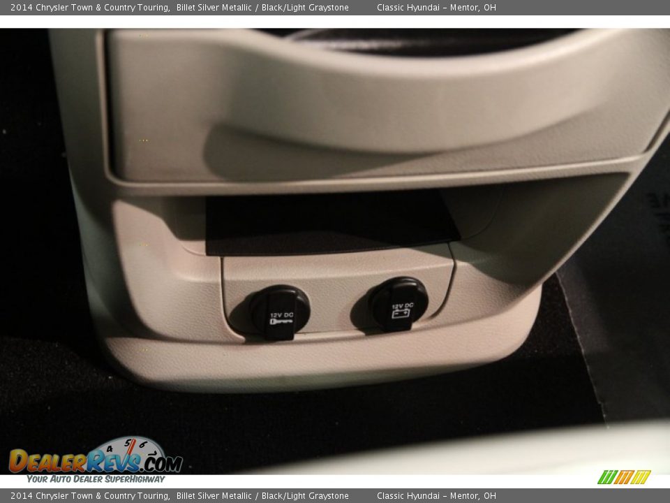 2014 Chrysler Town & Country Touring Billet Silver Metallic / Black/Light Graystone Photo #15