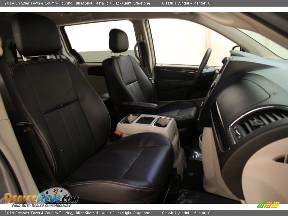 2014 Chrysler Town & Country Touring Billet Silver Metallic / Black/Light Graystone Photo #16