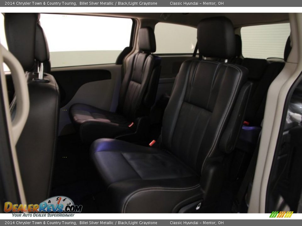 2014 Chrysler Town & Country Touring Billet Silver Metallic / Black/Light Graystone Photo #17