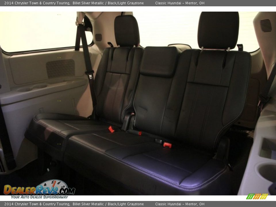 2014 Chrysler Town & Country Touring Billet Silver Metallic / Black/Light Graystone Photo #18