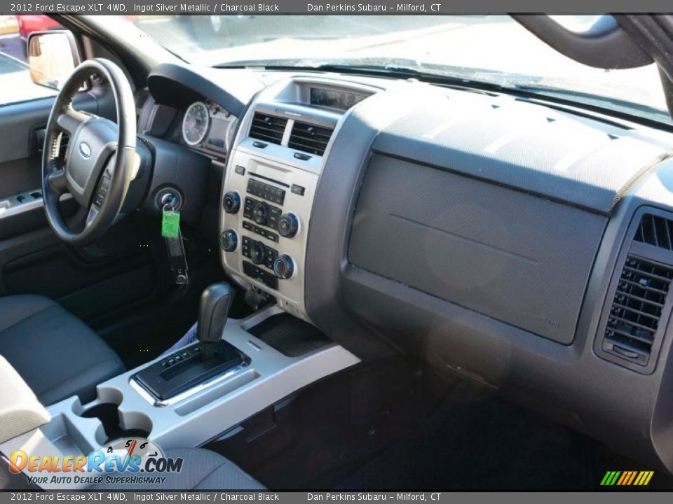 2012 Ford Escape XLT 4WD Ingot Silver Metallic / Charcoal Black Photo #9