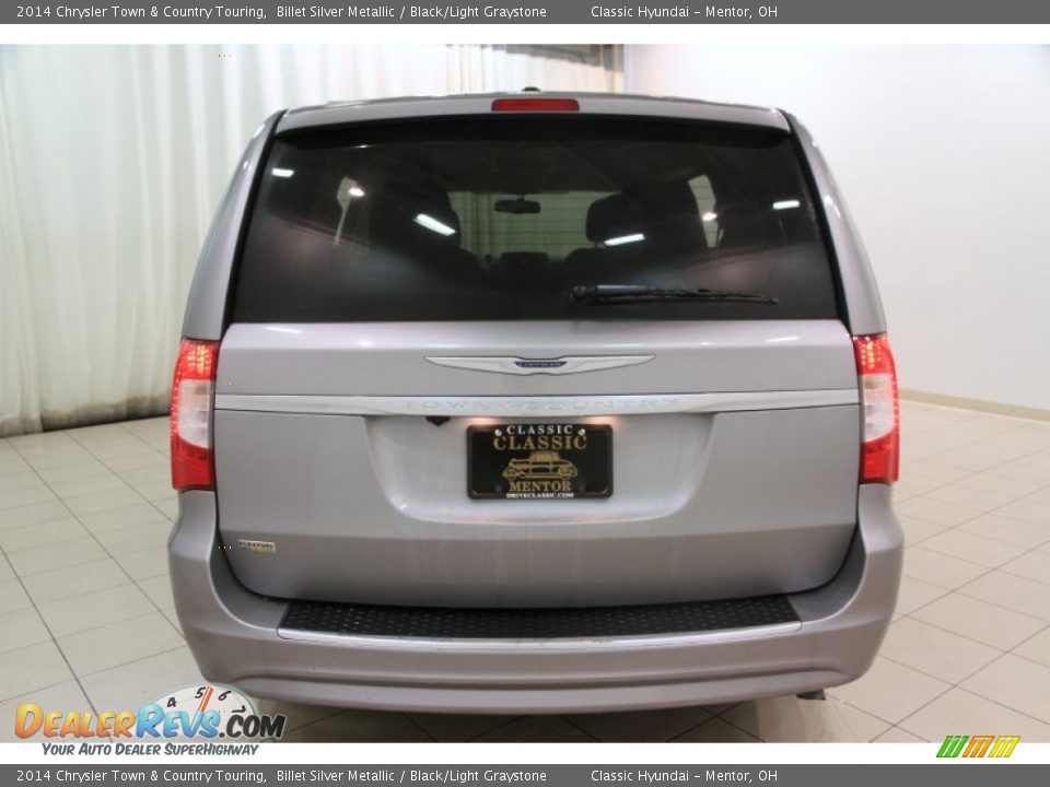 2014 Chrysler Town & Country Touring Billet Silver Metallic / Black/Light Graystone Photo #19