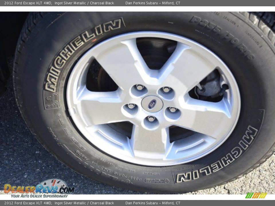 2012 Ford Escape XLT 4WD Ingot Silver Metallic / Charcoal Black Photo #20