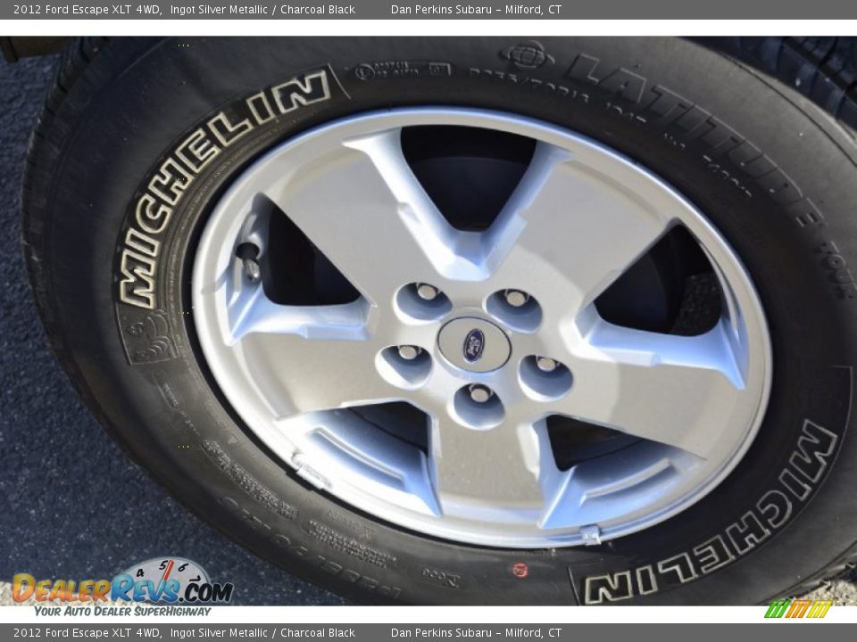 2012 Ford Escape XLT 4WD Ingot Silver Metallic / Charcoal Black Photo #21