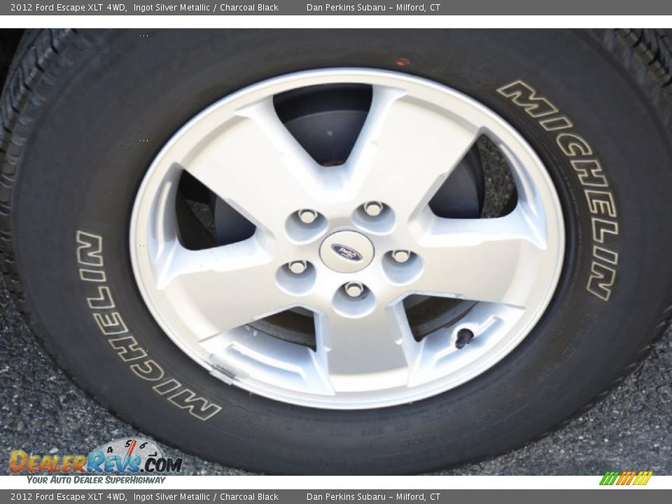 2012 Ford Escape XLT 4WD Ingot Silver Metallic / Charcoal Black Photo #22