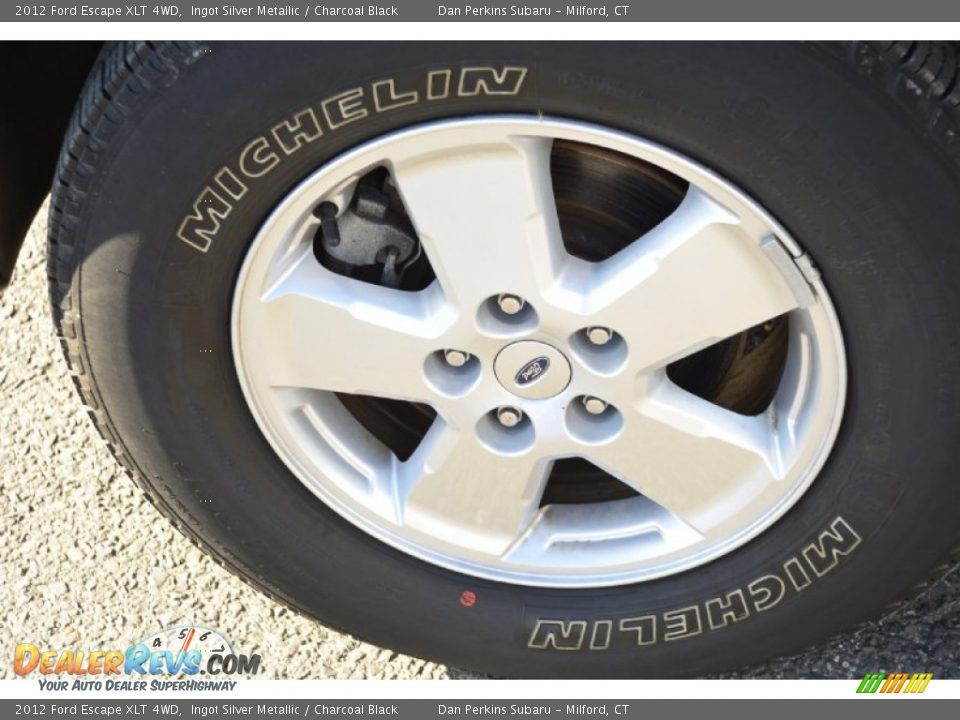 2012 Ford Escape XLT 4WD Ingot Silver Metallic / Charcoal Black Photo #23