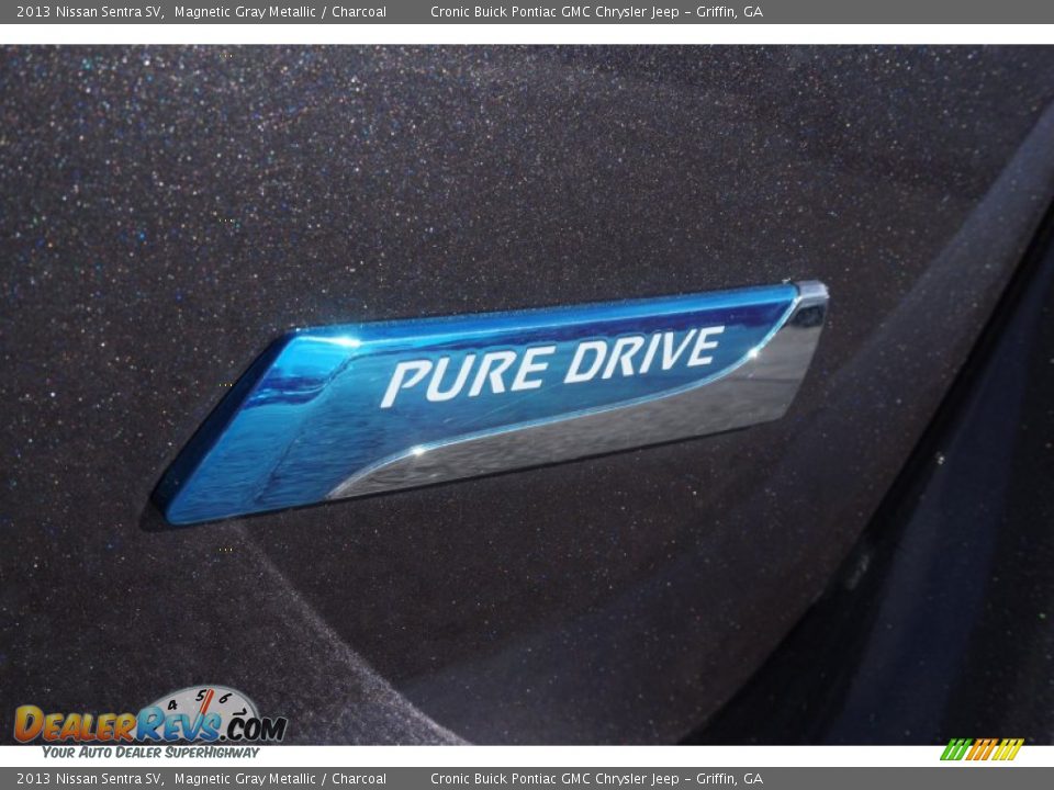 2013 Nissan Sentra SV Magnetic Gray Metallic / Charcoal Photo #15