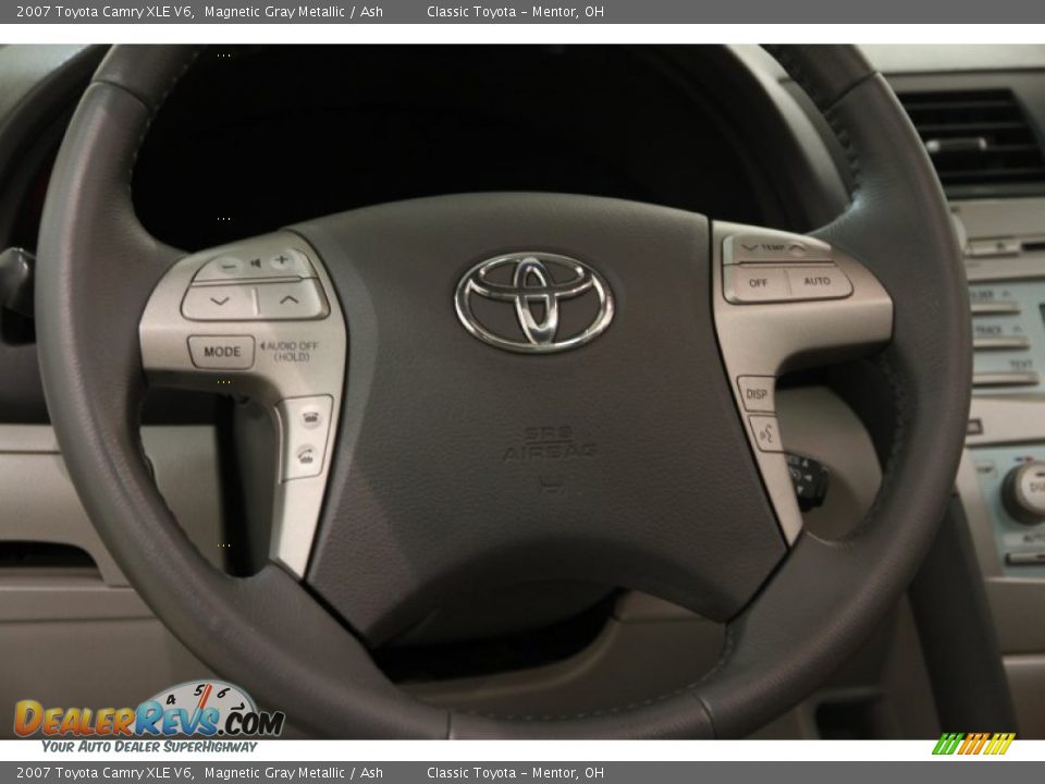 2007 Toyota Camry XLE V6 Magnetic Gray Metallic / Ash Photo #6
