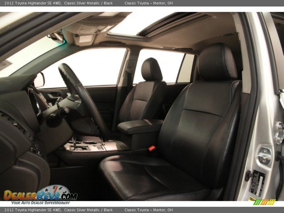 2012 Toyota Highlander SE 4WD Classic Silver Metallic / Black Photo #5