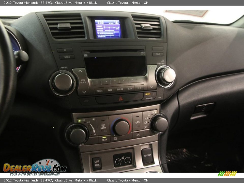 2012 Toyota Highlander SE 4WD Classic Silver Metallic / Black Photo #8