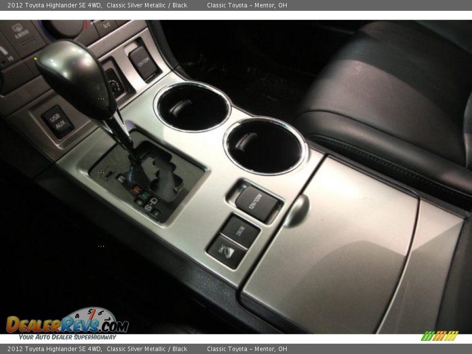 2012 Toyota Highlander SE 4WD Classic Silver Metallic / Black Photo #11