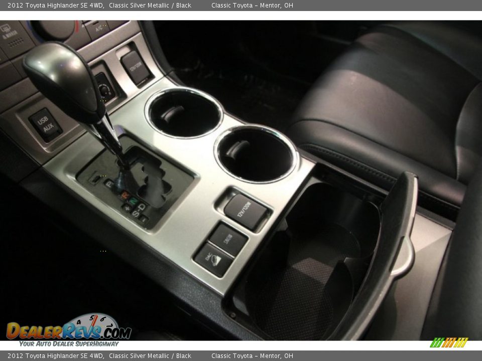 2012 Toyota Highlander SE 4WD Classic Silver Metallic / Black Photo #12