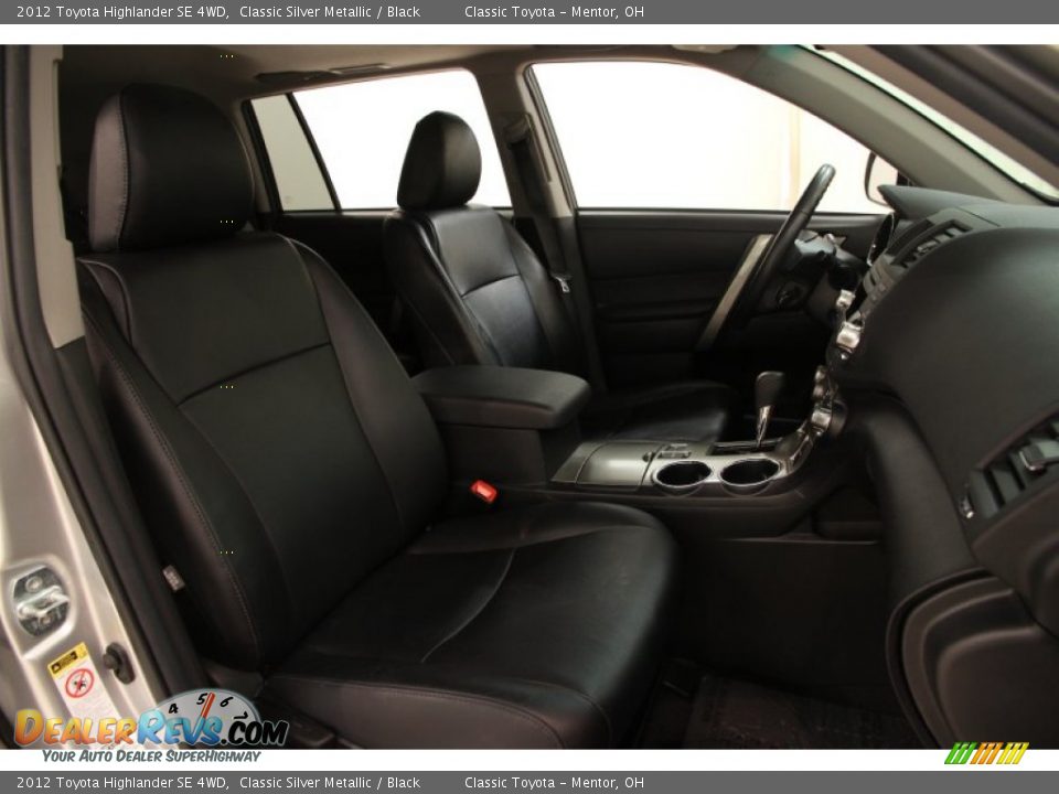 2012 Toyota Highlander SE 4WD Classic Silver Metallic / Black Photo #13