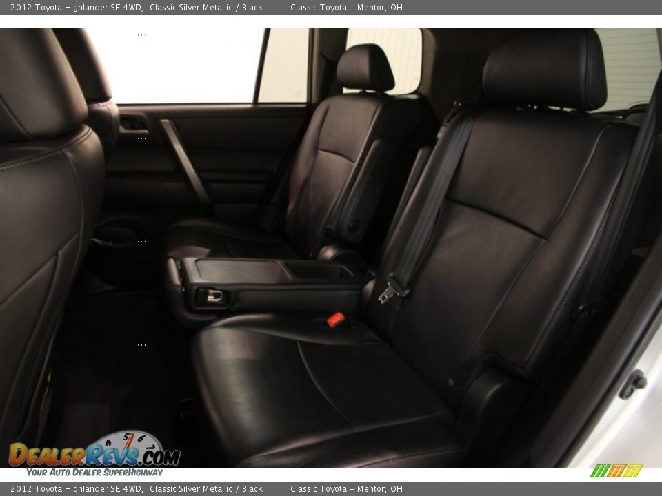 2012 Toyota Highlander SE 4WD Classic Silver Metallic / Black Photo #15