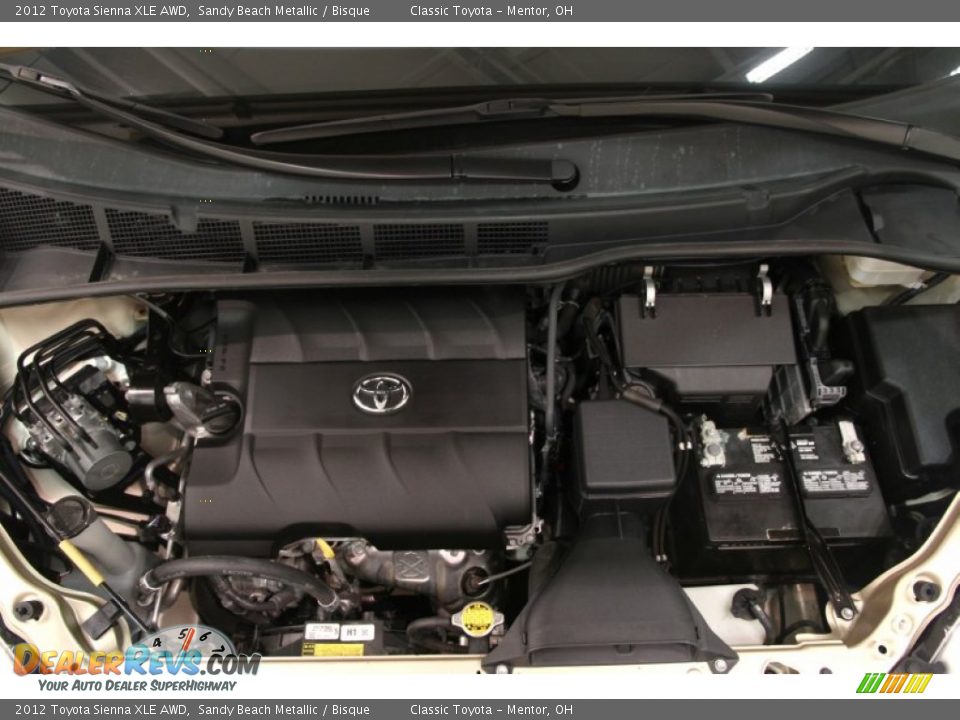 2012 Toyota Sienna XLE AWD 3.5 Liter DOHC 24-Valve Dual VVT-i V6 Engine Photo #17