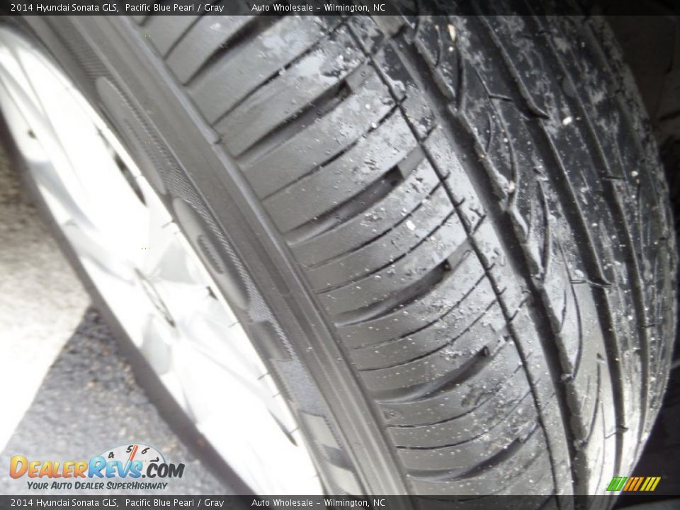 2014 Hyundai Sonata GLS Pacific Blue Pearl / Gray Photo #9