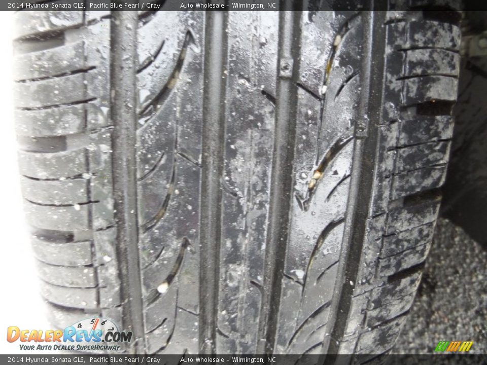 2014 Hyundai Sonata GLS Pacific Blue Pearl / Gray Photo #10