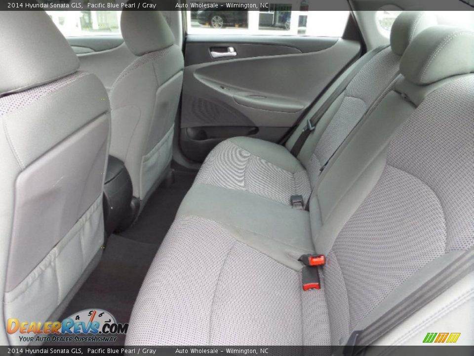 2014 Hyundai Sonata GLS Pacific Blue Pearl / Gray Photo #12