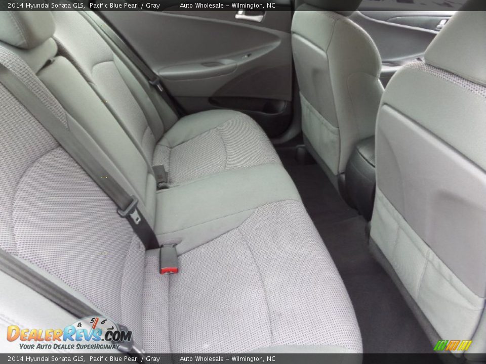 2014 Hyundai Sonata GLS Pacific Blue Pearl / Gray Photo #14