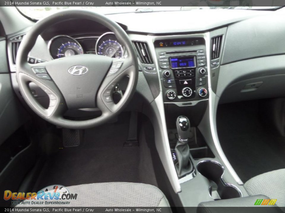 2014 Hyundai Sonata GLS Pacific Blue Pearl / Gray Photo #15