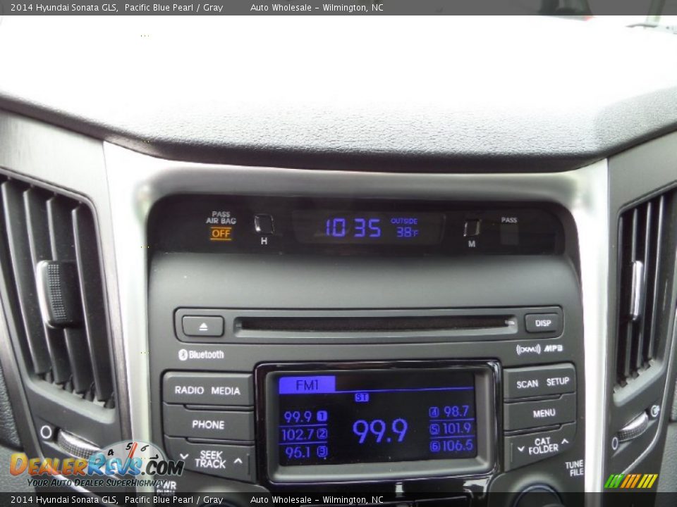 2014 Hyundai Sonata GLS Pacific Blue Pearl / Gray Photo #17