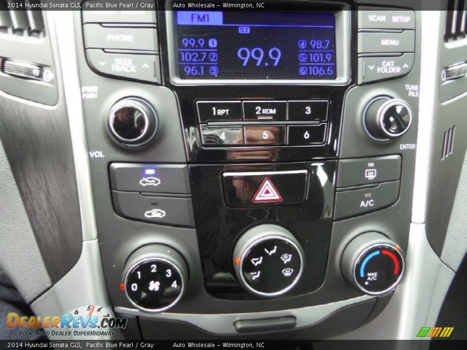 2014 Hyundai Sonata GLS Pacific Blue Pearl / Gray Photo #18