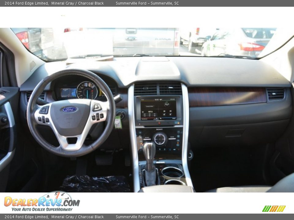 2014 Ford Edge Limited Mineral Gray / Charcoal Black Photo #9