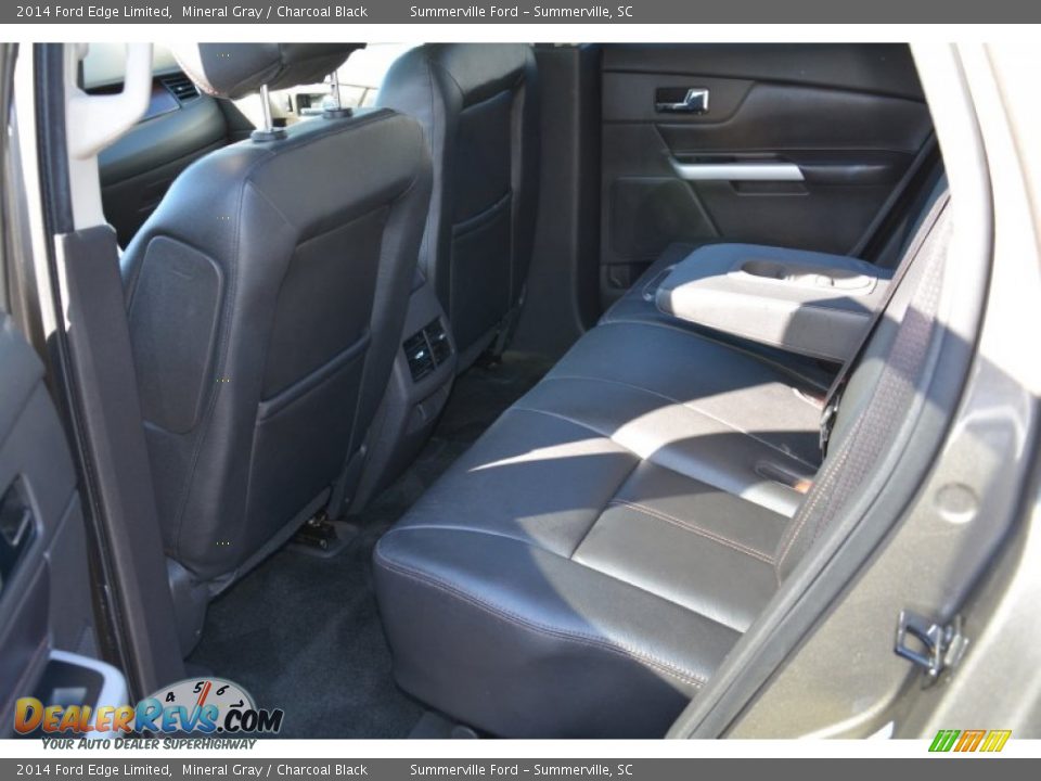 2014 Ford Edge Limited Mineral Gray / Charcoal Black Photo #14