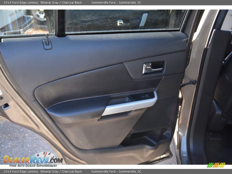 2014 Ford Edge Limited Mineral Gray / Charcoal Black Photo #15