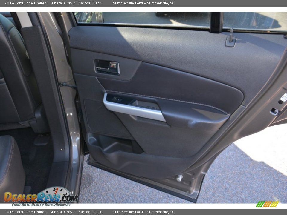 2014 Ford Edge Limited Mineral Gray / Charcoal Black Photo #18