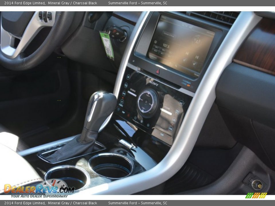 2014 Ford Edge Limited Mineral Gray / Charcoal Black Photo #19
