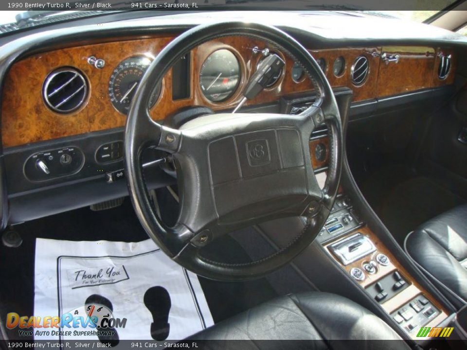 1990 Bentley Turbo R Silver / Black Photo #12