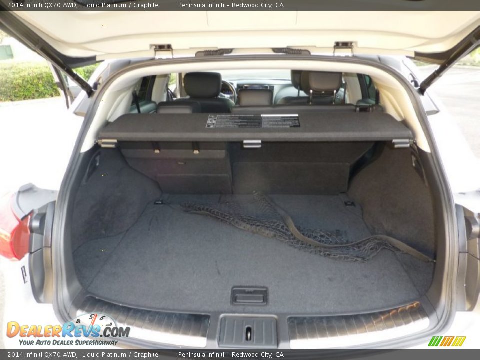 2014 Infiniti QX70 AWD Trunk Photo #22