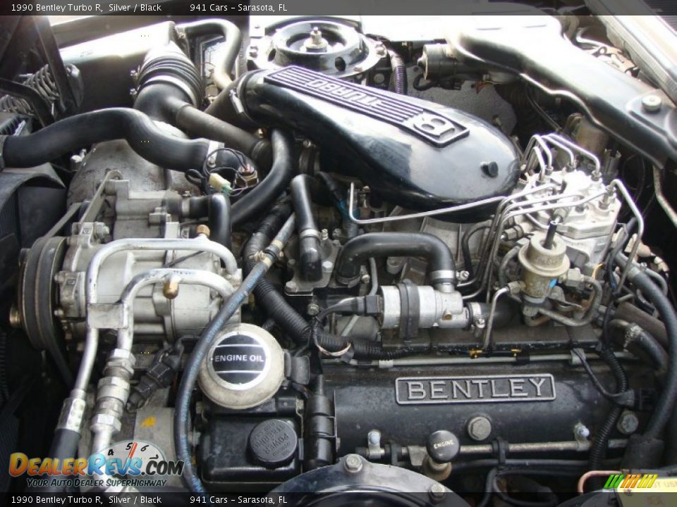 1990 Bentley Turbo R Silver / Black Photo #33