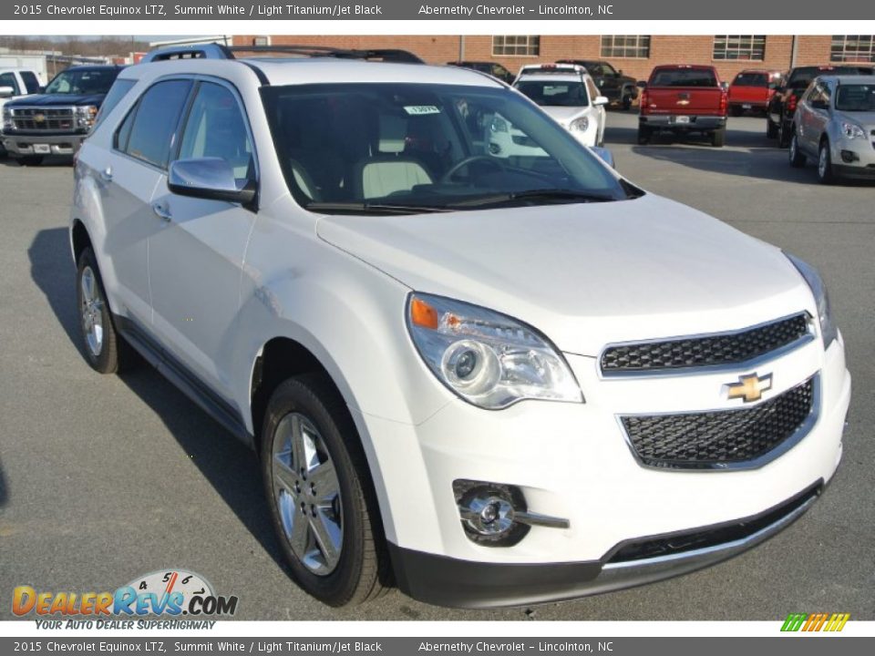 2015 Chevrolet Equinox LTZ Summit White / Light Titanium/Jet Black Photo #1