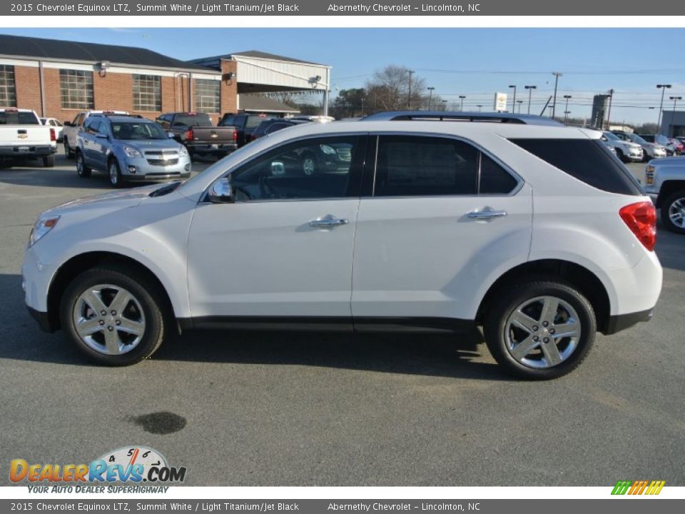 2015 Chevrolet Equinox LTZ Summit White / Light Titanium/Jet Black Photo #3