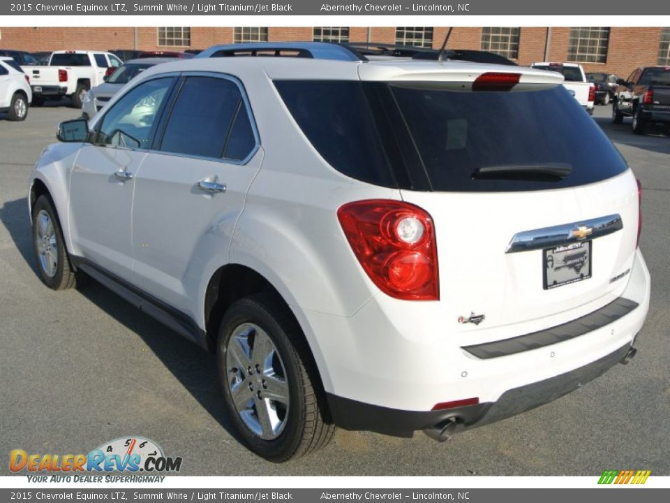 2015 Chevrolet Equinox LTZ Summit White / Light Titanium/Jet Black Photo #4
