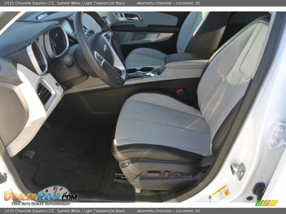 2015 Chevrolet Equinox LTZ Summit White / Light Titanium/Jet Black Photo #8