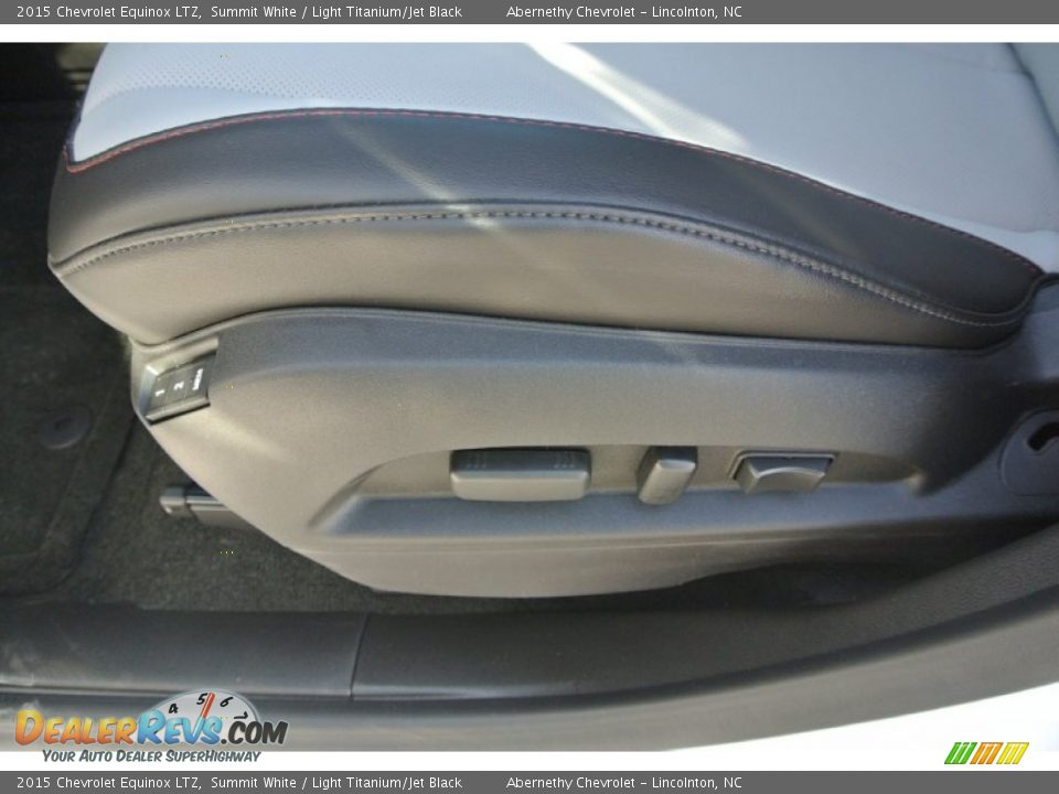 2015 Chevrolet Equinox LTZ Summit White / Light Titanium/Jet Black Photo #9