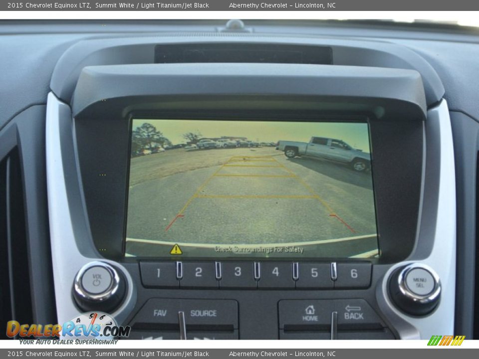 2015 Chevrolet Equinox LTZ Summit White / Light Titanium/Jet Black Photo #13