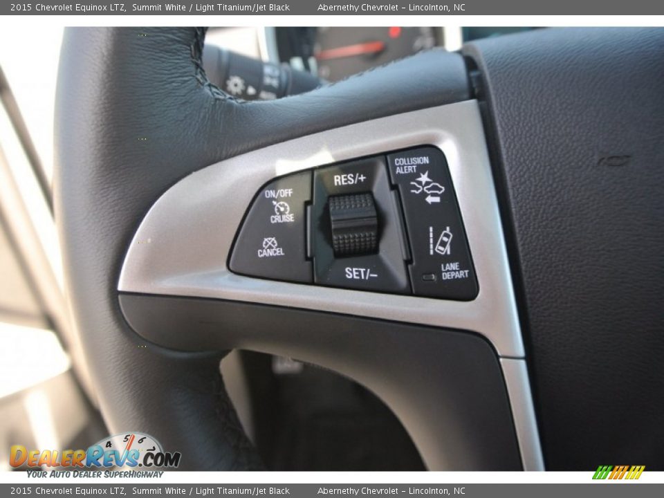 2015 Chevrolet Equinox LTZ Summit White / Light Titanium/Jet Black Photo #14