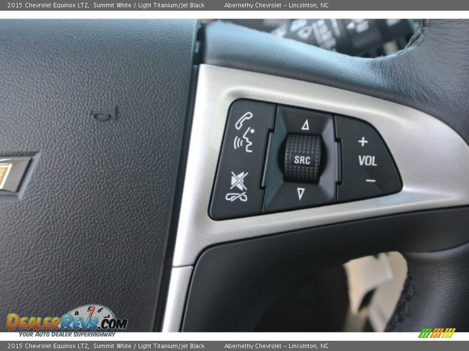 2015 Chevrolet Equinox LTZ Summit White / Light Titanium/Jet Black Photo #15