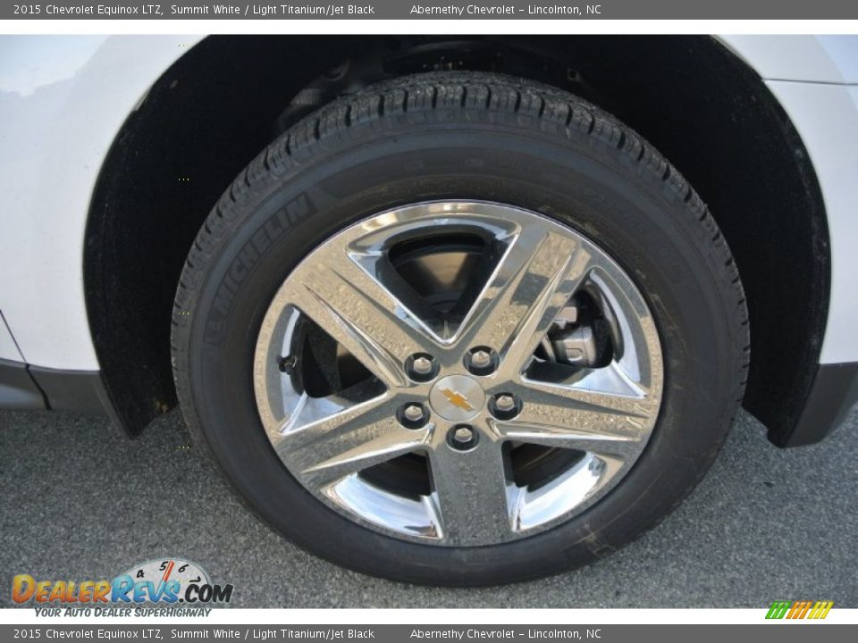 2015 Chevrolet Equinox LTZ Summit White / Light Titanium/Jet Black Photo #22